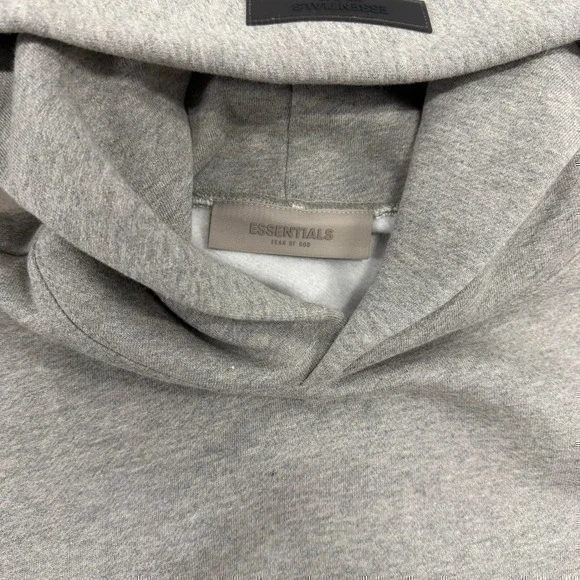 Fear of God Essentials SS22 'Dark Oatmeal' Hoodie Size XL - Picture 5 of 7